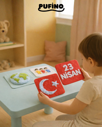 Pufino 23 Nisan'a Özel 5'li Örgü Seti