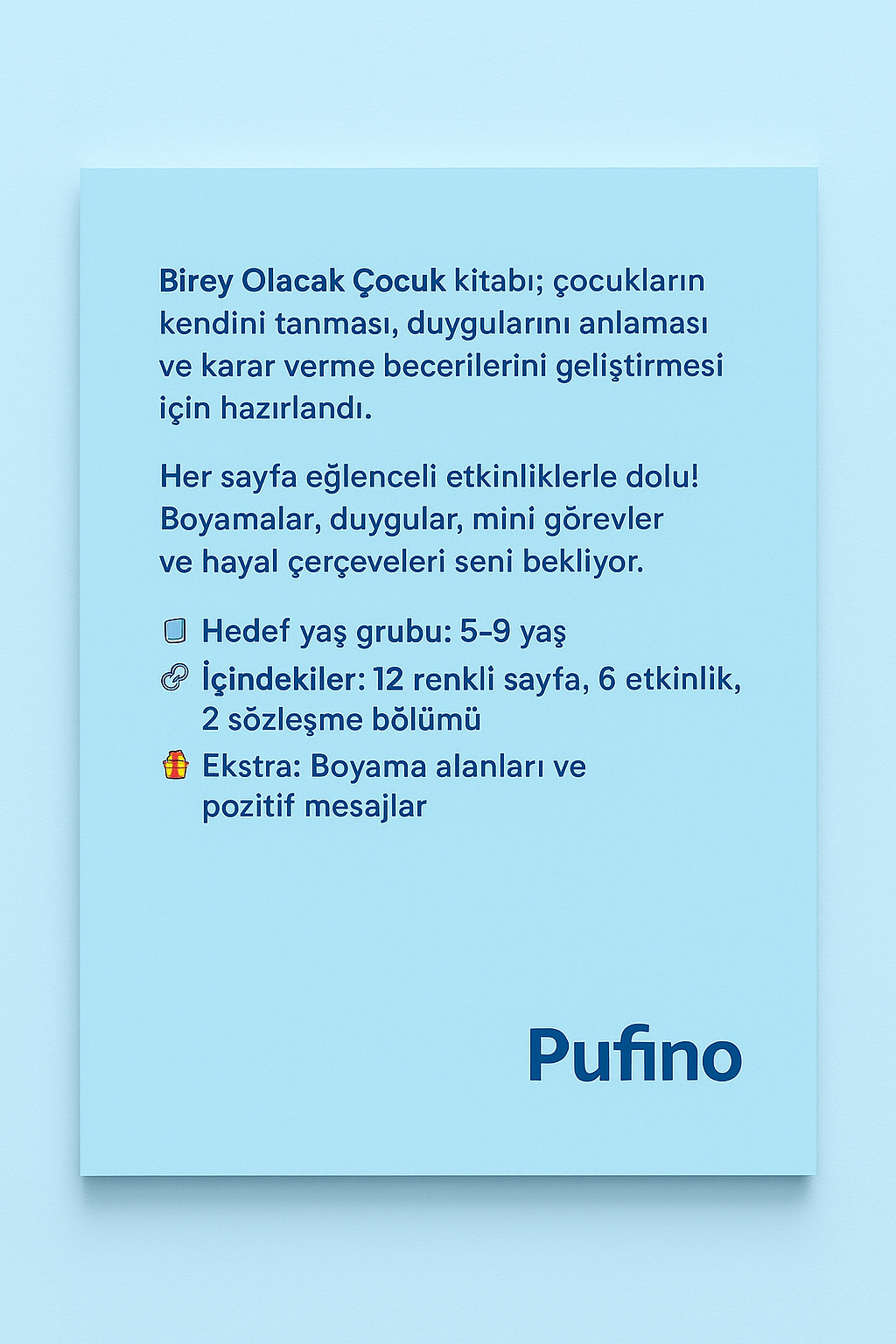 Birey Olacak Çocuk El Kitabı