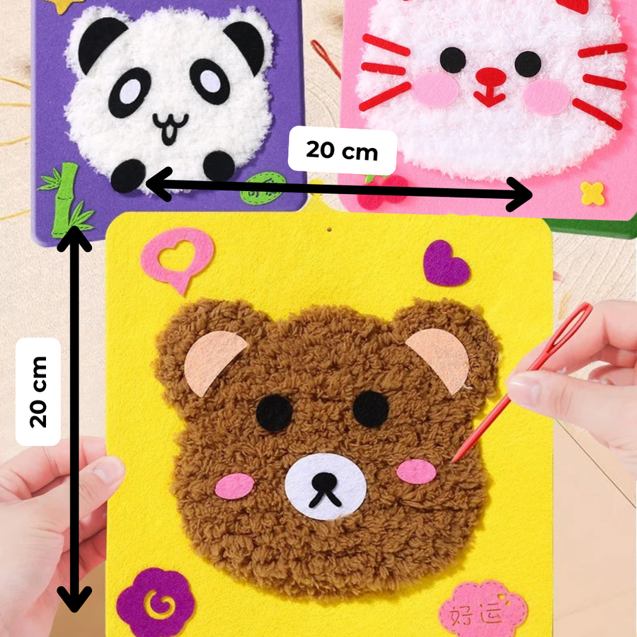 6'Lı Punch Needle Nakış Kiti