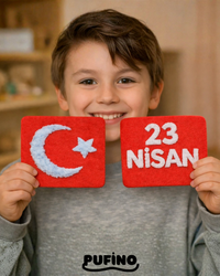 Pufino 23 Nisan'a Özel 5'li Örgü Seti