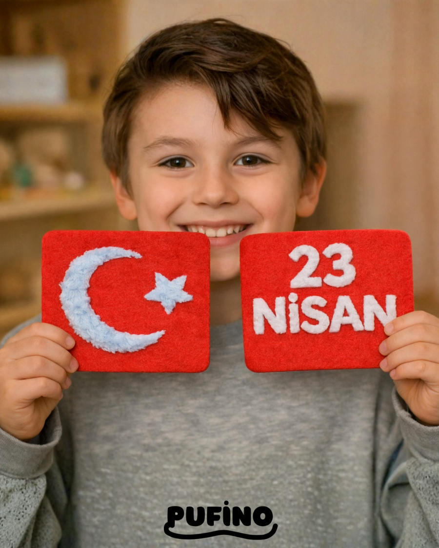 Pufino 23 Nisan'a Özel 5'li Örgü Seti