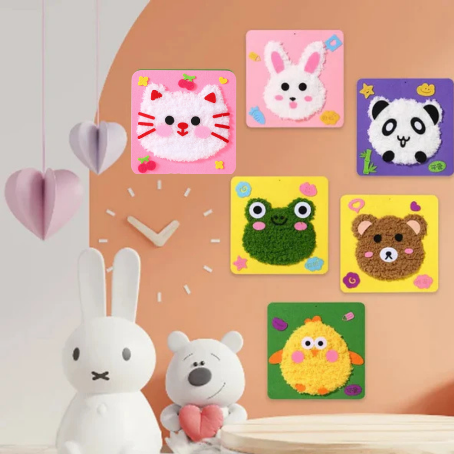 6'Lı Punch Needle Nakış Kiti