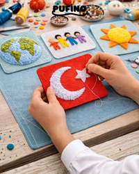 Pufino 23 Nisan'a Özel 5'li Örgü Seti
