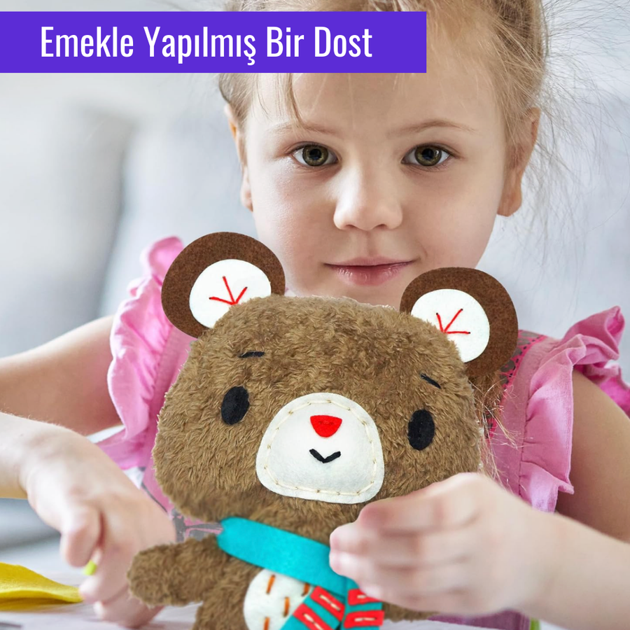 Pufino Teddy Eğitici ve Öğretici Peluş Ayıcık