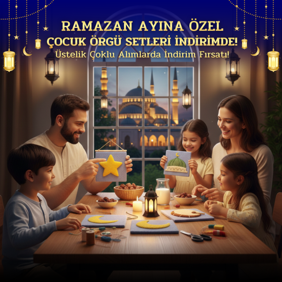 Ramazan'a Özel 6'lı Örgü Seti
